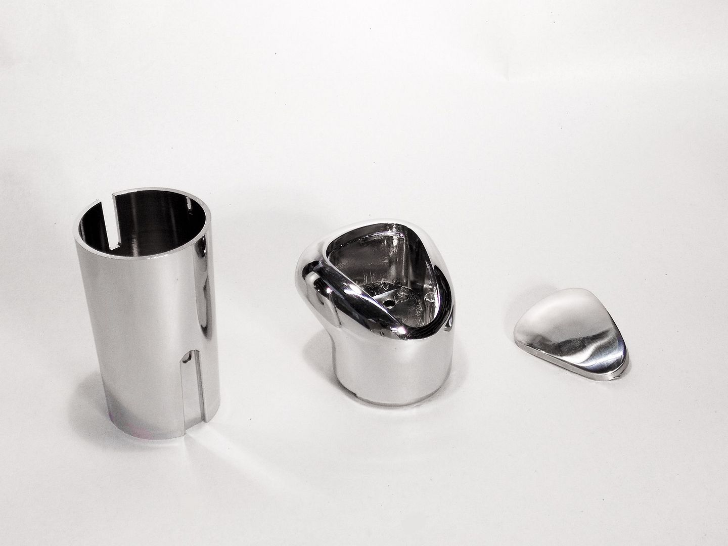Chrome Stock Shift Knob Kit 9/10 Eaton Fuller Peterbilt Kenworth